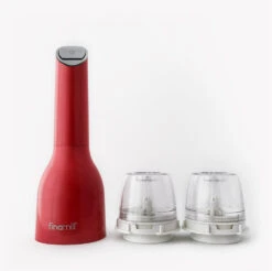 FinaMill Pepper Mill & Spice Grinder W/ 2 Interchangeable Pods