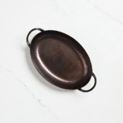Smithey Ironware Carbon Steel Oval Roaster