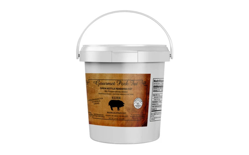 Mangalitsa’s Gourmet Pork Fat 24 Oz 3 Mangalitsa’s Gourmet Pork Fat 24 Oz