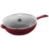 Staub 10" Daily Pan W/ Glass Lid -Gourmet Grills 1010494 5