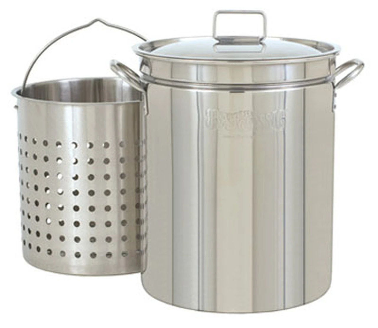 Bayou Classic 62 Qt. Stainless Steel Steam-Boil-Fry Stock Pot 3 Bayou Classic 62 Qt. Stainless Steel Steam-Boil-Fry Stock Pot