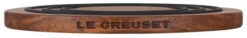 Le Creuset Magnetic Wooden Trivet -Gourmet Grills 16460pre b5d5333d25bc9dc