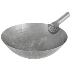 Town Carbon Steel Hand Hammered Peking Wok -Gourmet Grills 1700902