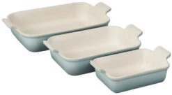 Le Creuset Heritage 3-Piece Rectangular Baking Dish Set 13 Le Creuset Heritage 3-Piece Rectangular Baking Dish Set -Gourmet Grills 19202pre 2bd31f9700afb36