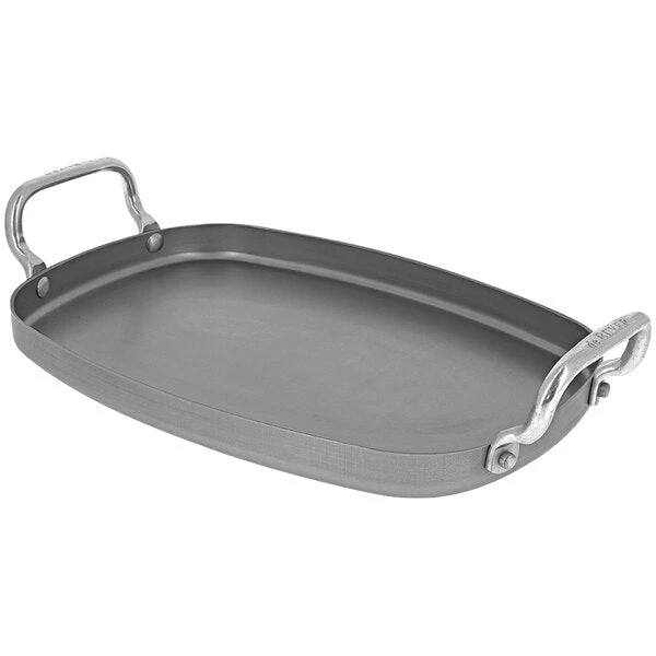 De Buyer Rectangular Pan 2-handles Mineral B 3 De Buyer Rectangular Pan 2-handles Mineral B