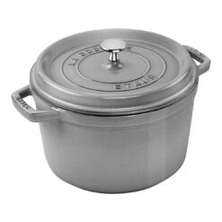 Staub Round Tall Cocotte 5 QT -Gourmet Grills 40502291