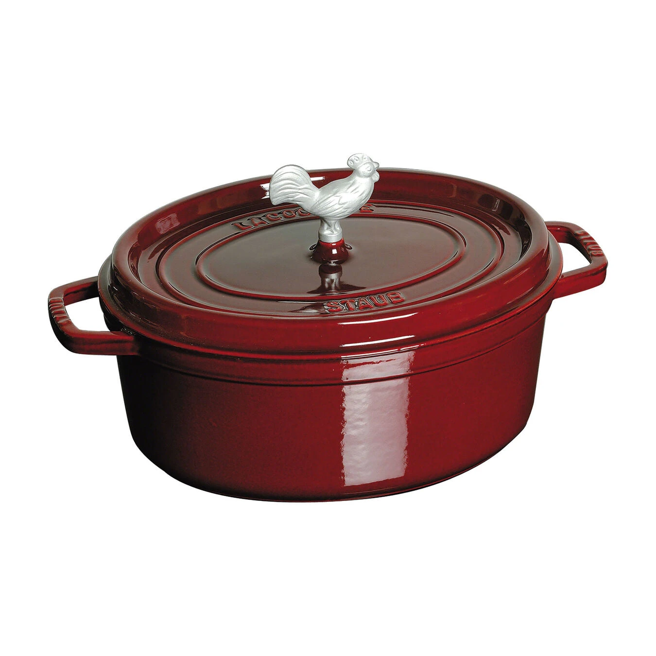 Staub Rooster Coq Au Vin Cocotte 5.75 QT 3 Staub Rooster Coq Au Vin Cocotte 5.75 QT