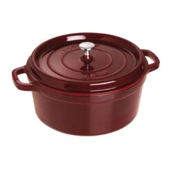 Staub Round Cocotte 7 QT -Gourmet Grills 40509 362 0 1
