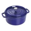 Staub Round Cocotte 5.5 QT -Gourmet Grills 40510 284 1