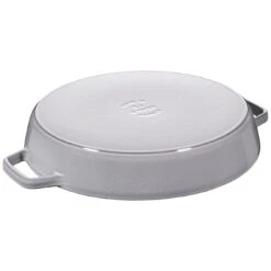 Staub Double Handle Fry Pan 13" 9 Staub Double Handle Fry Pan 13" -Gourmet Grills 40511 072 0 2