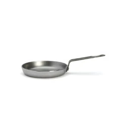 De Buyer MINERAL B Carbon Steel Egg & Pancake Pan -Gourmet Grills 5612 14 packshot 3