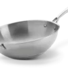 Napoleon Stainless Steel 12" Wok 70028 -Gourmet Grills 70028 StainlessSteelWok transparent 800px
