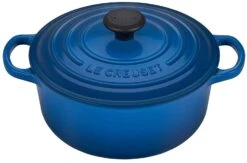 Le Creuset Round Dutch Oven 2 3/4 Qt. -Gourmet Grills 710L UDdA 2BL. SL1500