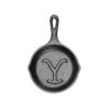 Lodge Yellowstone™ 5 Inch Seasoned Cast Iron “Power Y” Mini Skillet 2 Lodge Yellowstone™ 5 Inch Seasoned Cast Iron “Power Y” Mini Skillet -Gourmet Grills 800X800 L5MSYW 1