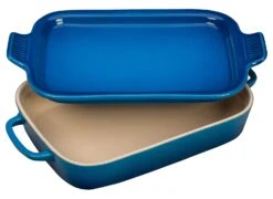 Le Creuset Rectangular Dish W/ Platter Lid