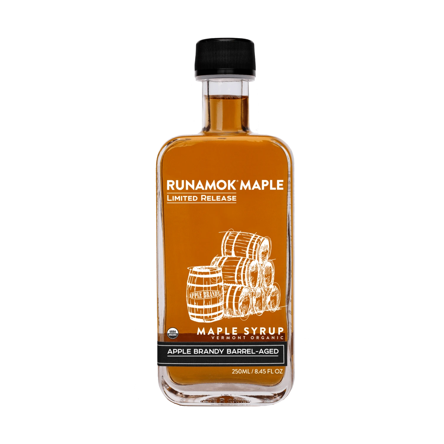 Runamok: Apple Brandy Barrel-Aged Maple Syrup 3 Runamok: Apple Brandy Barrel-Aged Maple Syrup