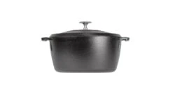 Lodge Blacklock *02* 5.5 Quart Triple Seasoned Cast Iron Dutch Oven -Gourmet Grills BL02DO 9W2A2374