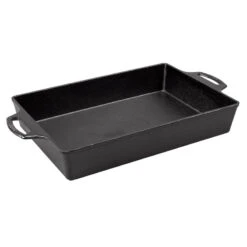 Lodge 9 X 13 Inch Seasoned Cast Iron Casserole