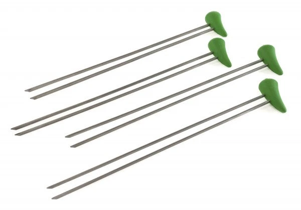 Charcoal Companion Silicone Chili Pepper Skewers 3 Charcoal Companion Silicone Chili Pepper Skewers