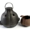 Charcoal Companion Cast Iron Garlic Roaster & Squeezer Set -Gourmet Grills CC5127 p 600x415 1