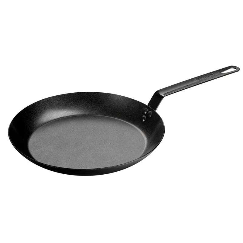 Lodge 12 Inch Seasoned Carbon Steel Skillet With Silicone Handle Holder 4 Lodge 12 Inch Seasoned Carbon Steel Skillet With Silicone Handle Holder - Image 2