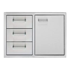 Delta Heat Door + Three Drawer Combo