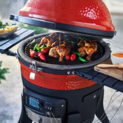 Kamado Joe Konnected Joe Digital Charcoal Grill And Smoker IN-STOCK NOW 16 Kamado Joe Konnected Joe Digital Charcoal Grill And Smoker IN-STOCK NOW -Gourmet Grills KJ15041123 13 FoodShot