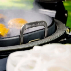 Kamado Joe Karbon Steel Griddle -Gourmet Grills KJ15094522 09 Handle