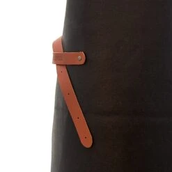 Xapron Kansas Leather Apron -Gourmet Grills Kansas Black Zoom