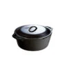 Lodge 7 Quart Cast Iron Dutch Oven, With Loop Handles 2 Lodge 7 Quart Cast Iron Dutch Oven, With Loop Handles -Gourmet Grills L10DOL3
