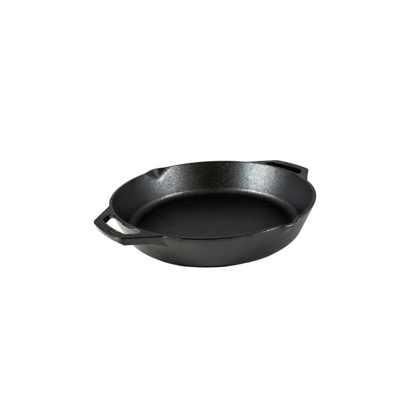 Lodge 12 Inch Cast Iron Dual Handle Pan 3 Lodge 12 Inch Cast Iron Dual Handle Pan