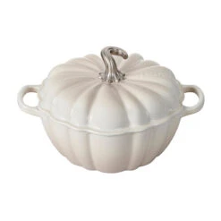 Le Creuset Pumpkin Cocotte 10 Le Creuset Pumpkin Cocotte -Gourmet Grills LS2138 24716SS 1