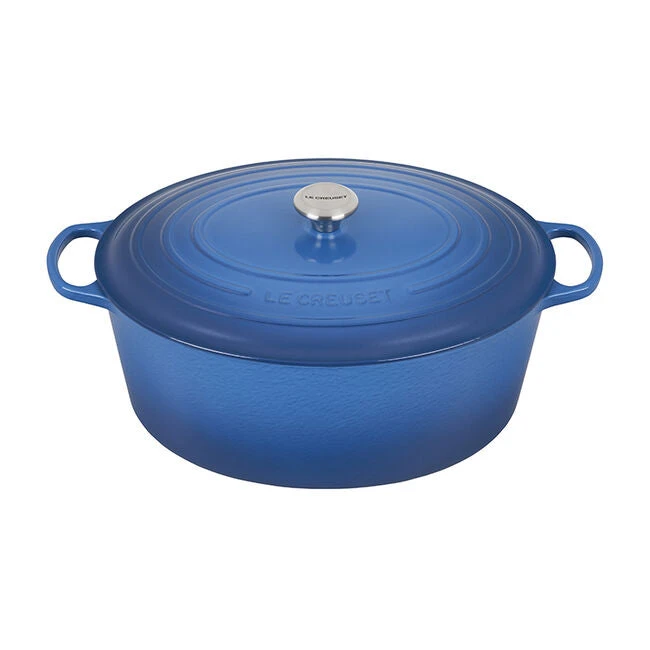 Le Creuset Oval Dutch Oven 15 1/2 Qt. Goose Pot 4 Le Creuset Oval Dutch Oven 15 1/2 Qt. Goose Pot - Image 2