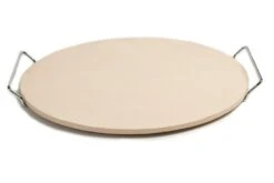 Pizzacraft 15" Round Pizza Stone With Wire Frame