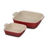 Le Creuset Heritage Square Baking Dishes, Set Of 2 -Gourmet Grills PG0800S2 3567