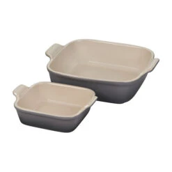 Le Creuset Heritage Square Baking Dishes, Set Of 2 -Gourmet Grills PG0800S2 357F
