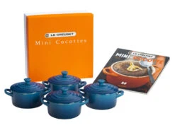 Le Creuset Mini Cocottes Set W/ Cookbook