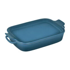 Le Creuset Rectangular Dish W/ Platter Lid -Gourmet Grills PG2015 137D