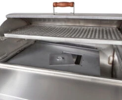 Stainless Steel Maverick 1250 Wood Pellet Grill -Gourmet Grills PItts and Spitts March 2021 6 1200x986 1