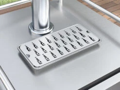 Zephyr Presrv Outdoor Kegerator & Beverage Cooler 13 Zephyr Presrv Outdoor Kegerator & Beverage Cooler -Gourmet Grills PRKB24C01AS OD drip tray