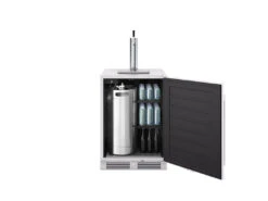 Zephyr Presrv Outdoor Kegerator & Beverage Cooler 10 Zephyr Presrv Outdoor Kegerator & Beverage Cooler -Gourmet Grills PRKB24C01AS OD single tap hybrid