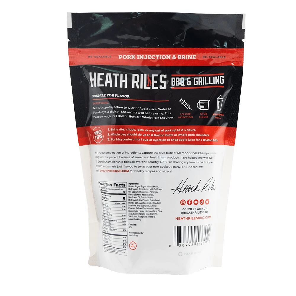 Heath Riles BBQ Pork Injection & Brine 4 Heath Riles BBQ Pork Injection & Brine - Image 2