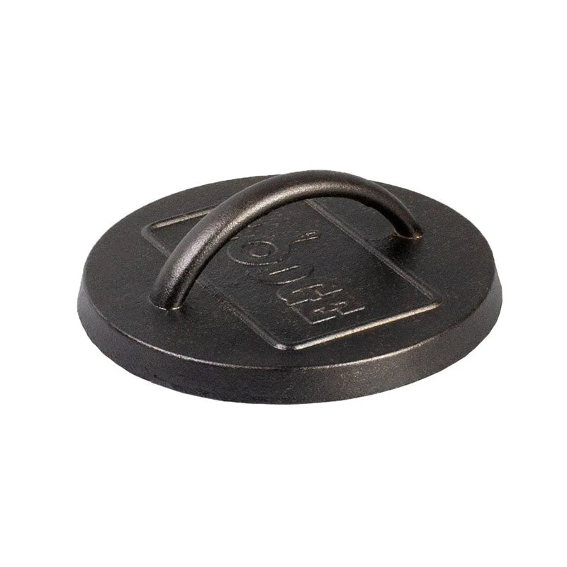 Lodge 6.25" Seasoned Cast Iron Burger Press 3 Lodge 6.25" Seasoned Cast Iron Burger Press