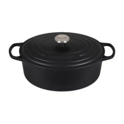 Le Creuset Oval Dutch Oven 6 3/4 Qt. -Gourmet Grills RS11831 LS2502 3120SS LPR