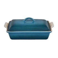 Le Creuset Heritage Covered Rectangular Casserole Dish 4 Qt. -Gourmet Grills RS11895 PG07053A 337D