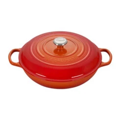 Le Creuset Braiser 5 Qt. -Gourmet Grills RS12481 LS2532 322SS lpr