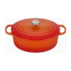 Le Creuset Oval Dutch Oven 6 3/4 Qt. -Gourmet Grills RS12581 LS2502 312SS lpr