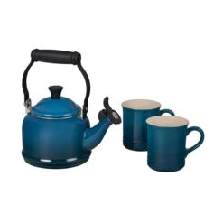Le Creuset Demi Kettle And Mugs Set -Gourmet Grills RS12890 Q9401 7D LPR