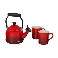Le Creuset Demi Kettle And Mugs Set -Gourmet Grills RS12898 Q9401 67 LPR