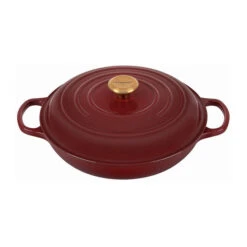 Le Creuset Braiser 3 1/2 Qt. 27 Le Creuset Braiser 3 1/2 Qt. -Gourmet Grills RS17562 LS2532 30949SG lpr